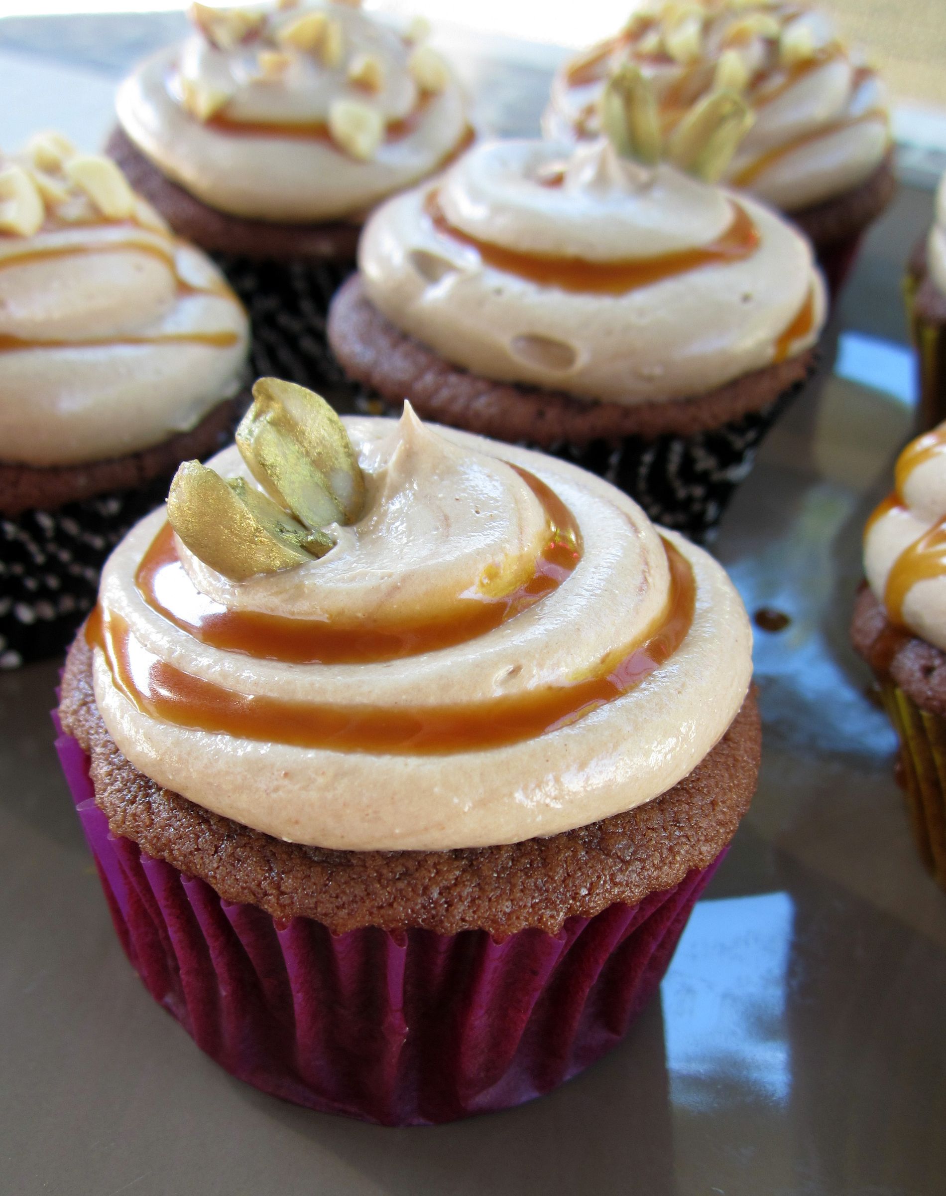 Candy Bar Cupcakes, Feat. Peanut Butter, Milk Chocolate, and Salted Caramel!