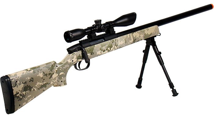Custom M324 Airsoft Rifle