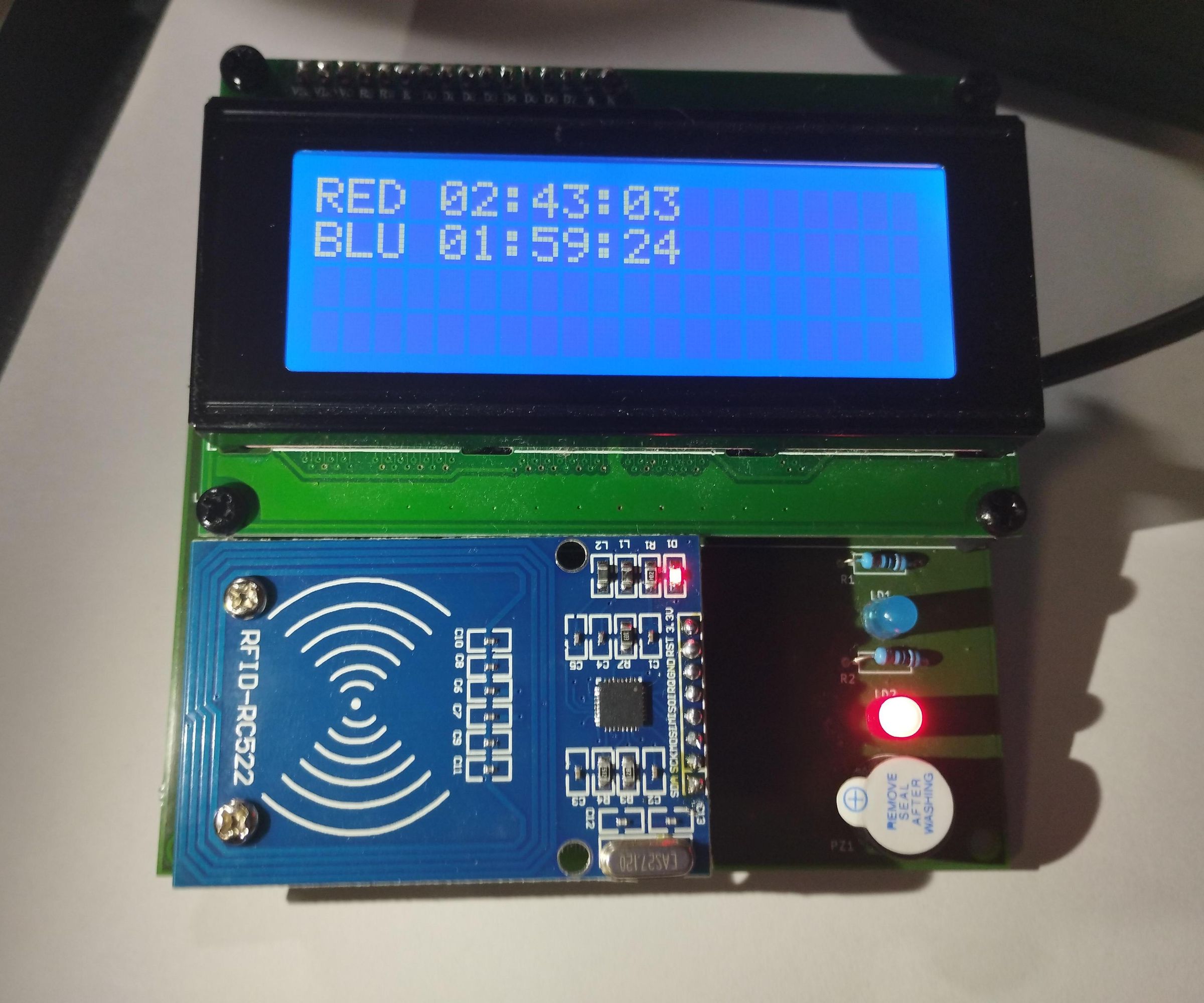 RFID DOMINATION TIMER for Airsoft - Arduino + NXP RC522 + LCD