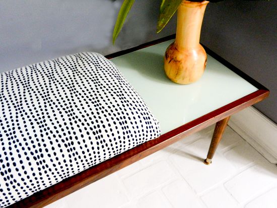 Turn a Goodwill Dog Into a Slick Upholstered Bench