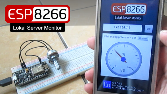 ESP8266 Web Server Monitor & Its Android App