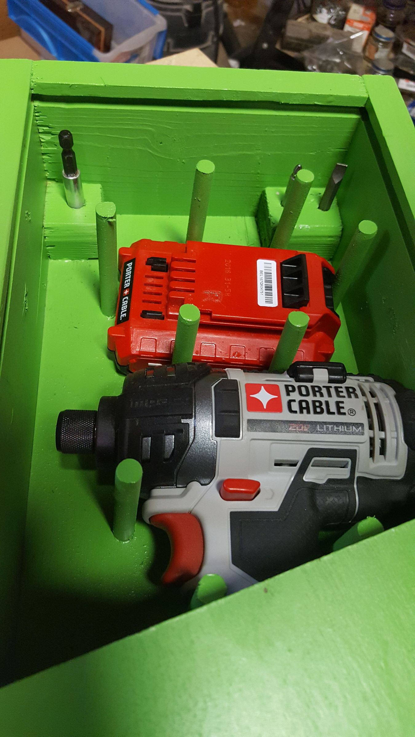 Custom Storage Box for New Tools