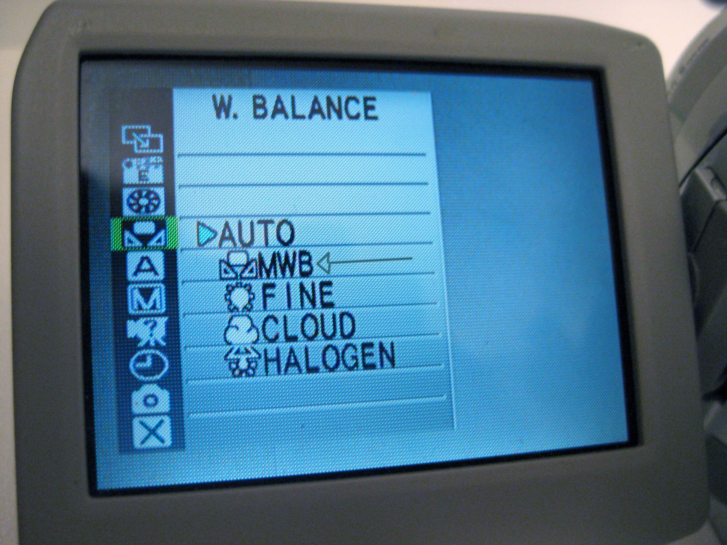 How to Set White Balance on JVC GRDF4500U 4 Steps Instructables