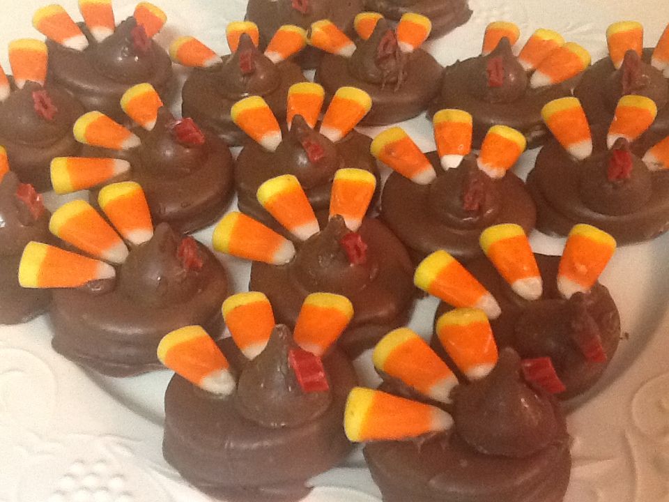 Ritzy Turkey Cookies
