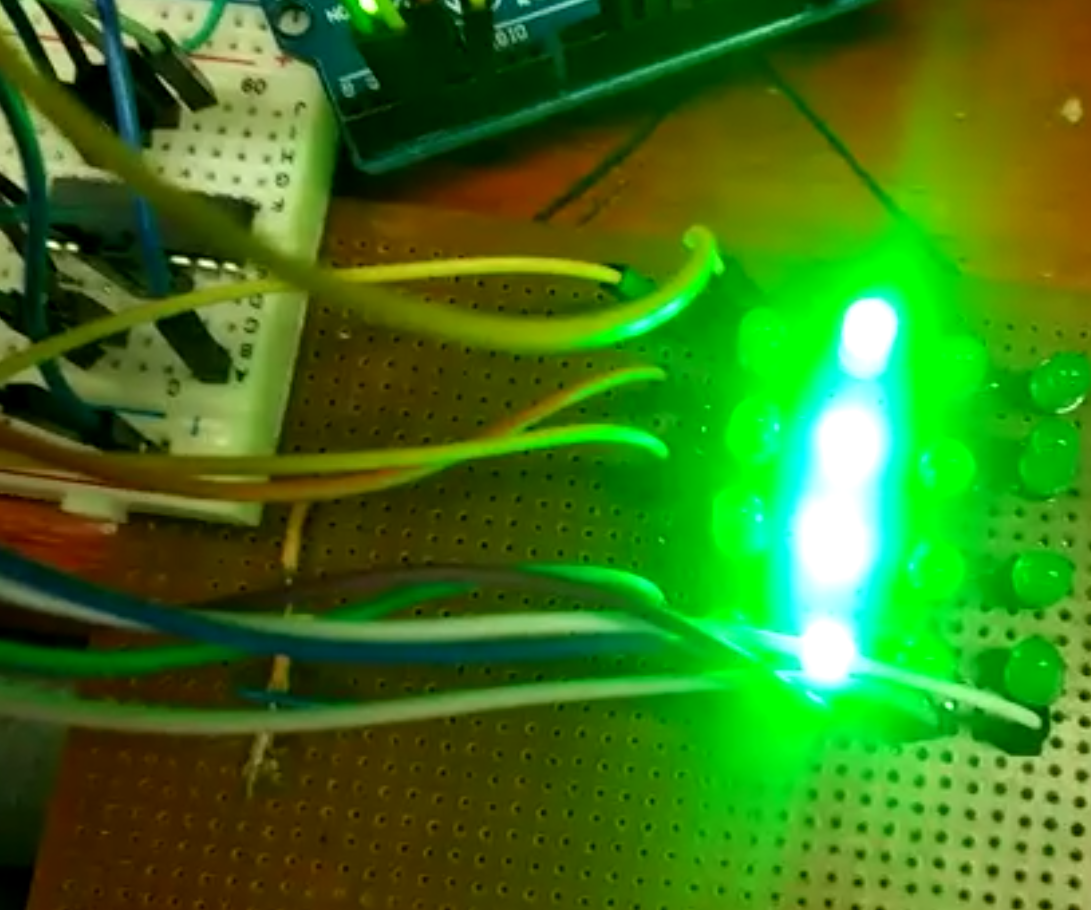 4X4 LED MATRIX Using 74hc595 IC : 7 Steps - Instructables