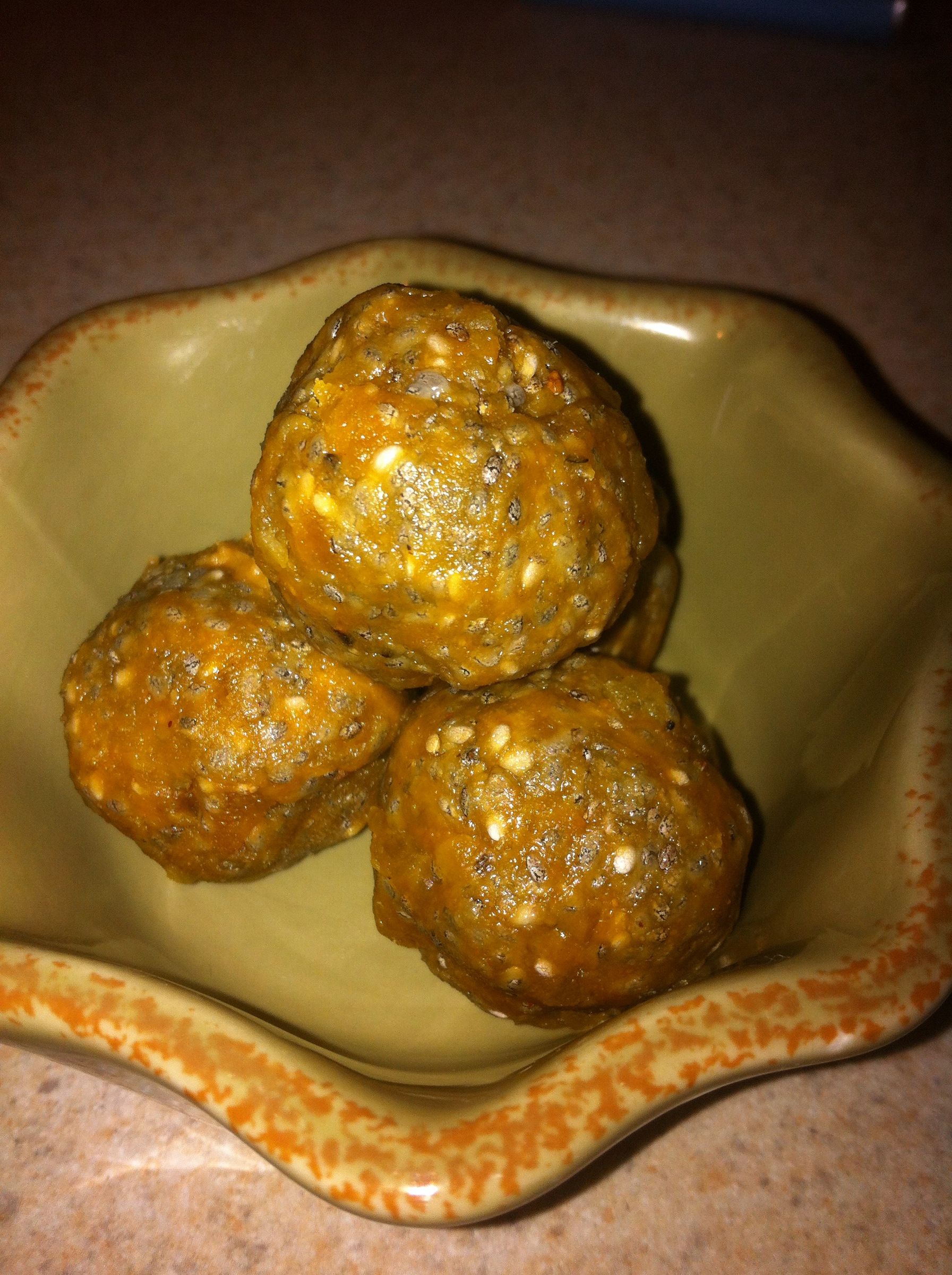 Peanut Butter Chia Seed Apricot Treats