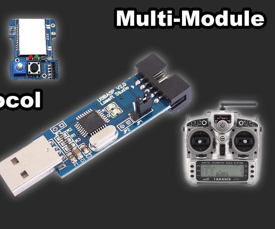 Updating BangGood 4in1 Multi Protocol Tx Module Frsky Taranis Turnigy 9xr Pro