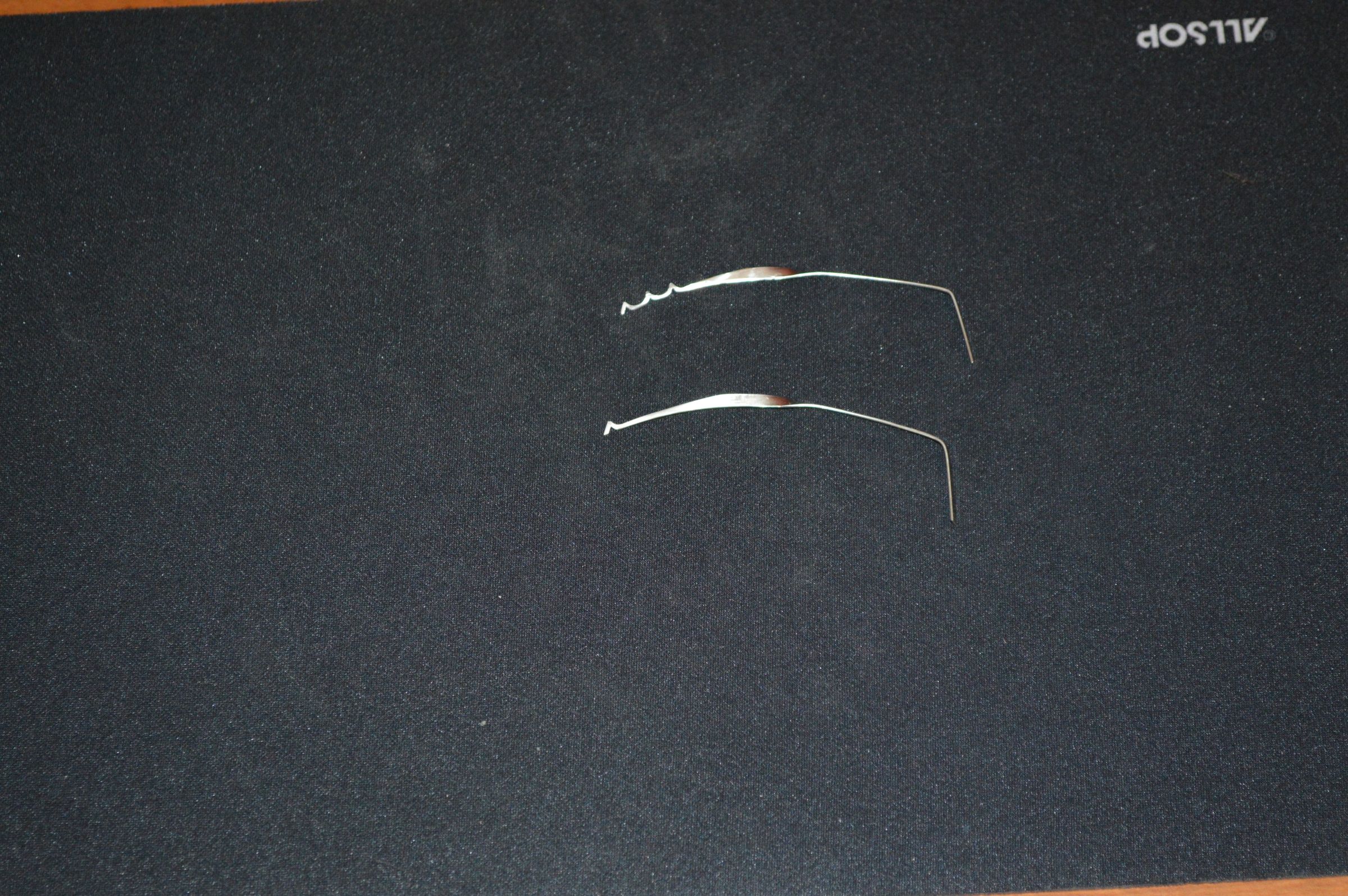 How to make a Bogota Rake from bra underwire, or Bragota;  a how-to.