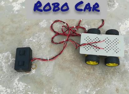 Robo Car With DPDT Switch 