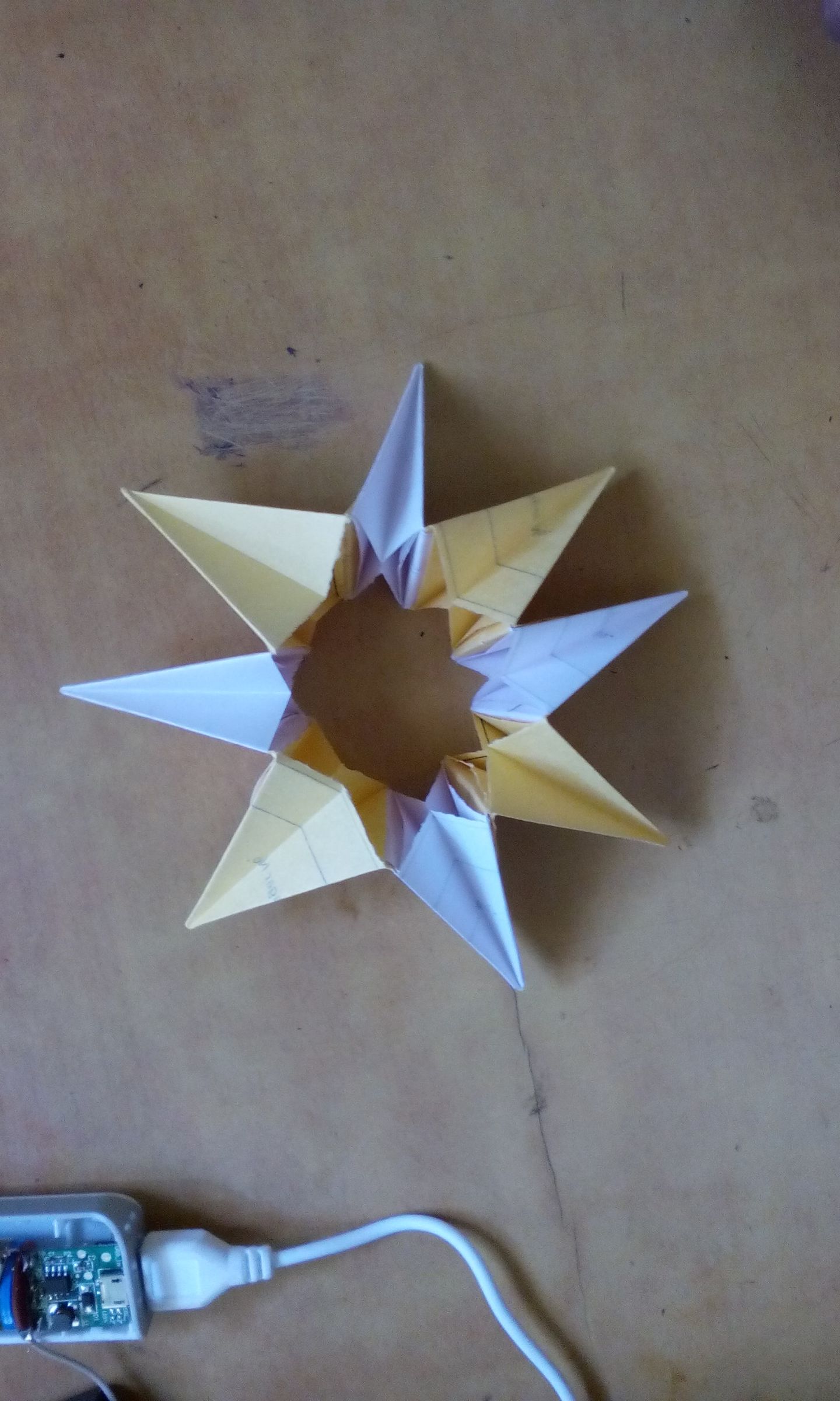 Paper Art Folding Star