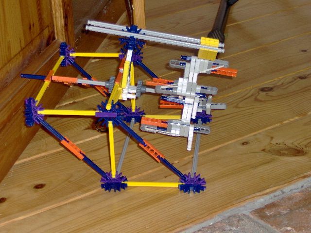 Simple Knex Machine Gun