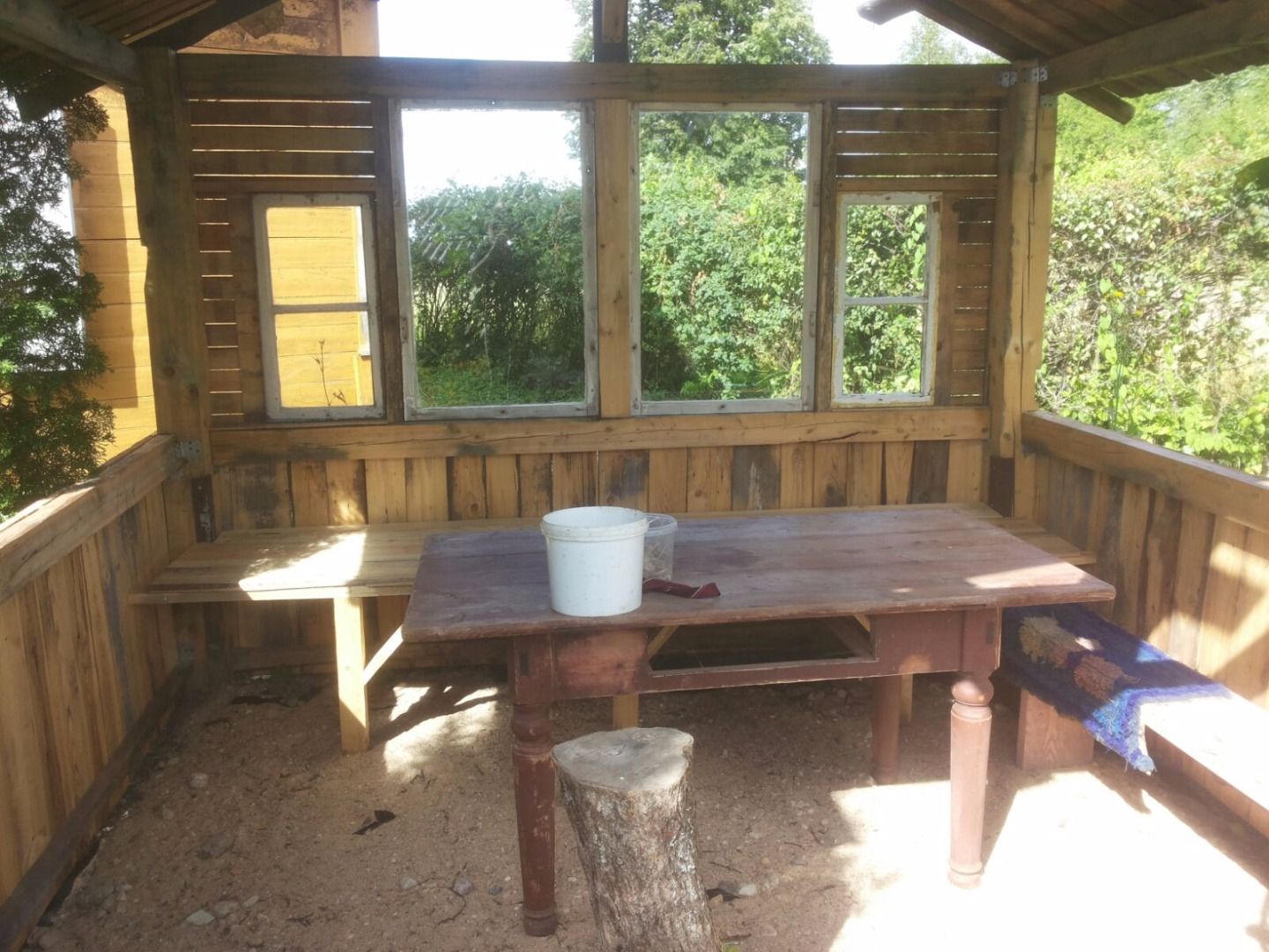 Summer Shed From Recycled Materials 9 Steps (with Pictures