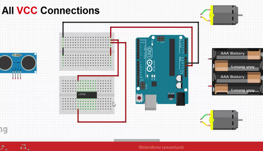 Arduino - Obstacle Avoiding Robot (with L293D) : 11 Steps (with ...