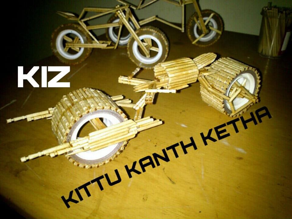 MINI VEHICALS MADE OUT OF WOOD