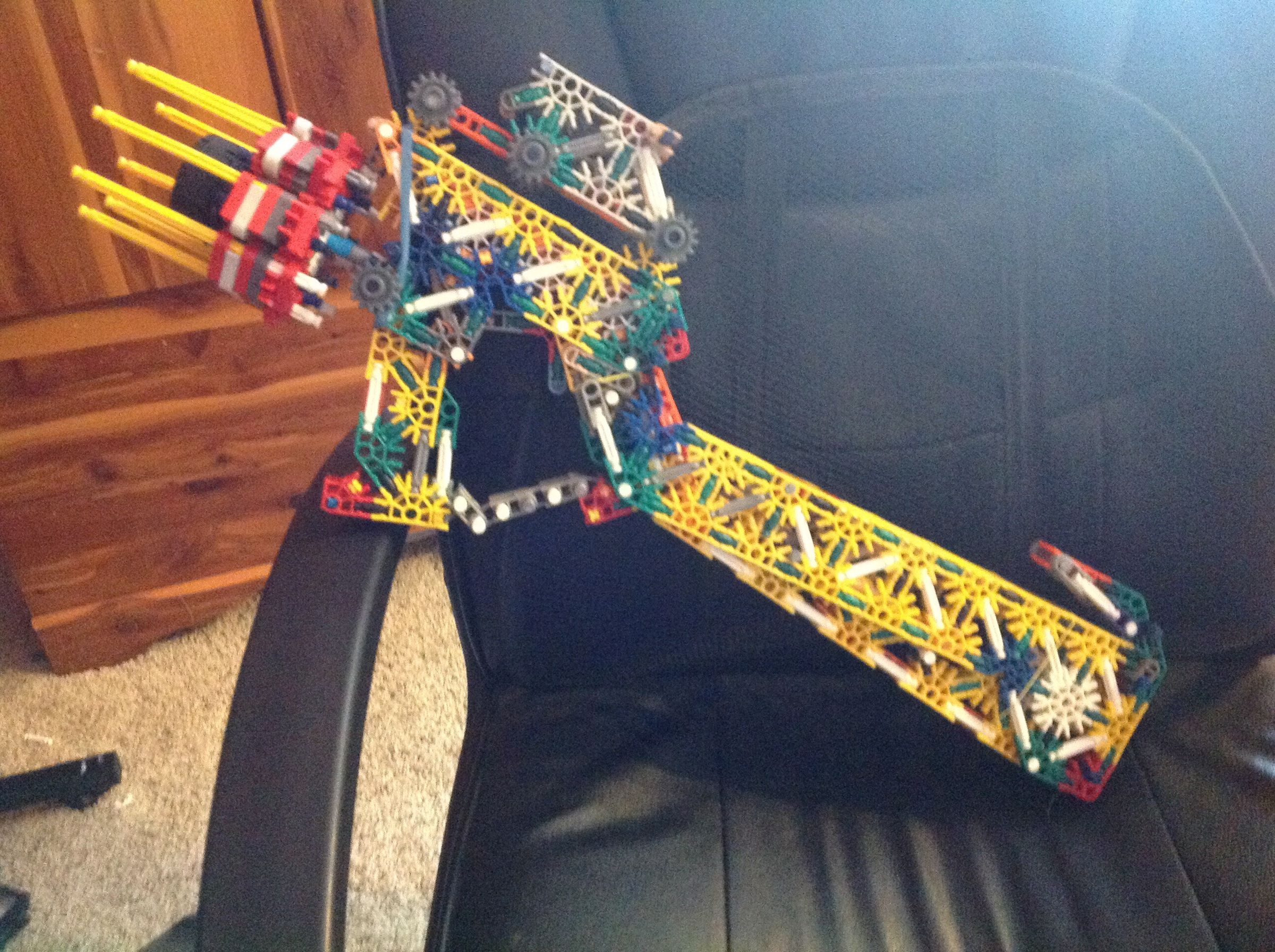 The Bumblebee a Transforming Knex Turret Gun