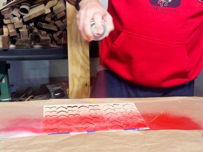Apply Spray Paint