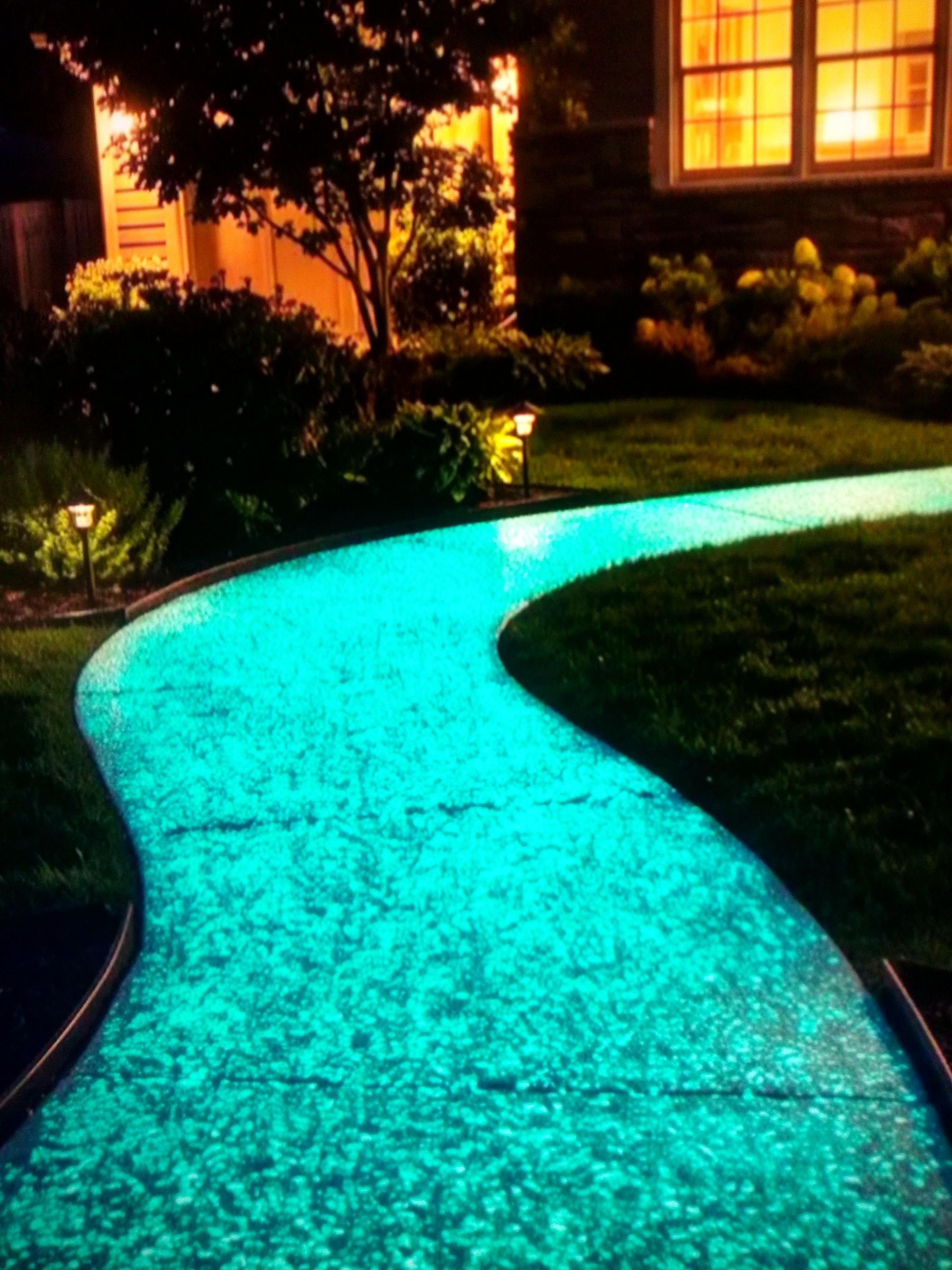 A Glow in the Dark Sidewalk