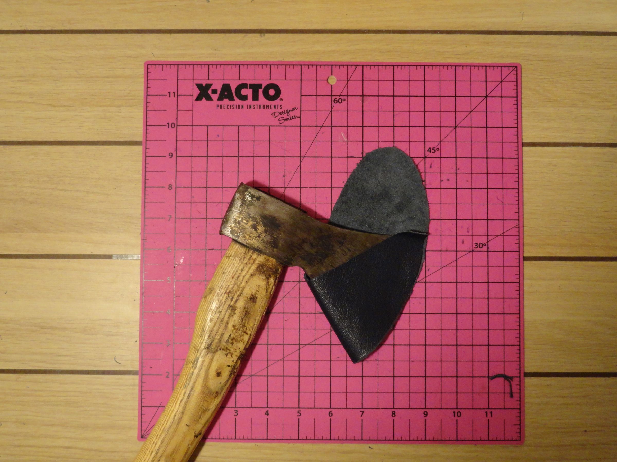 Leather Hatchet Sheath 9 Steps (with Pictures) Instructables