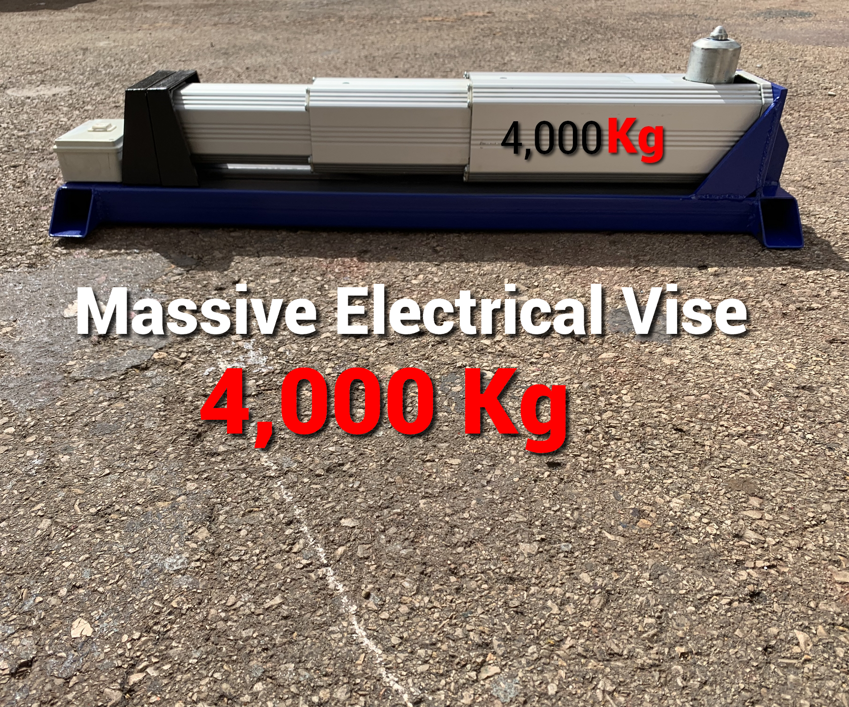 How to Make a Massive Electrical Vise - 4 Tons