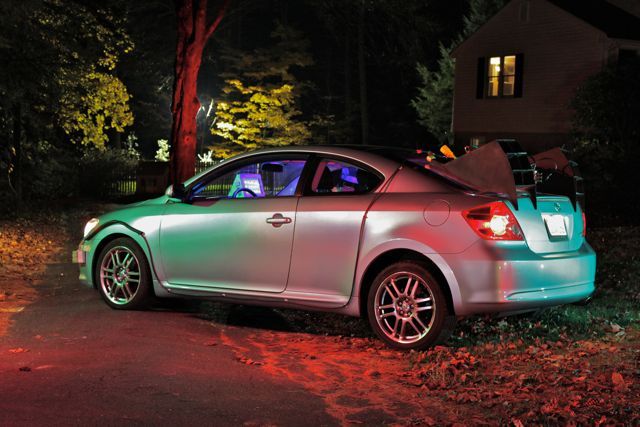 Back to the Future Time Traveling Scion TC