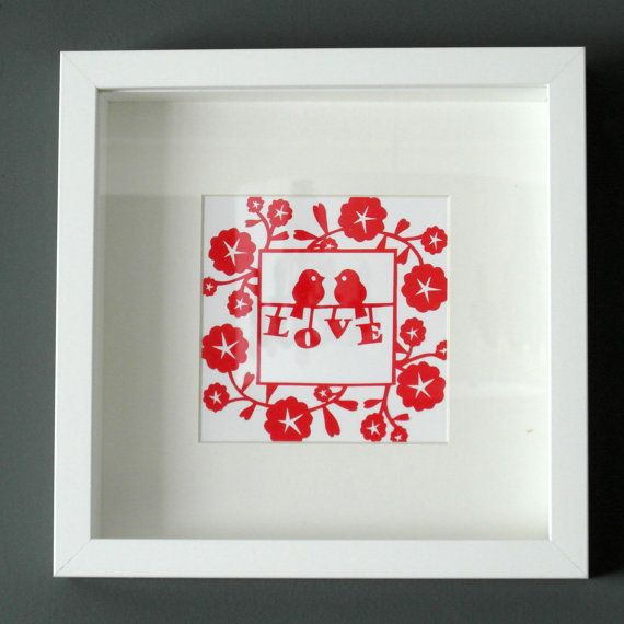 How to Make a Valentines Hand-Cut Paper Gift