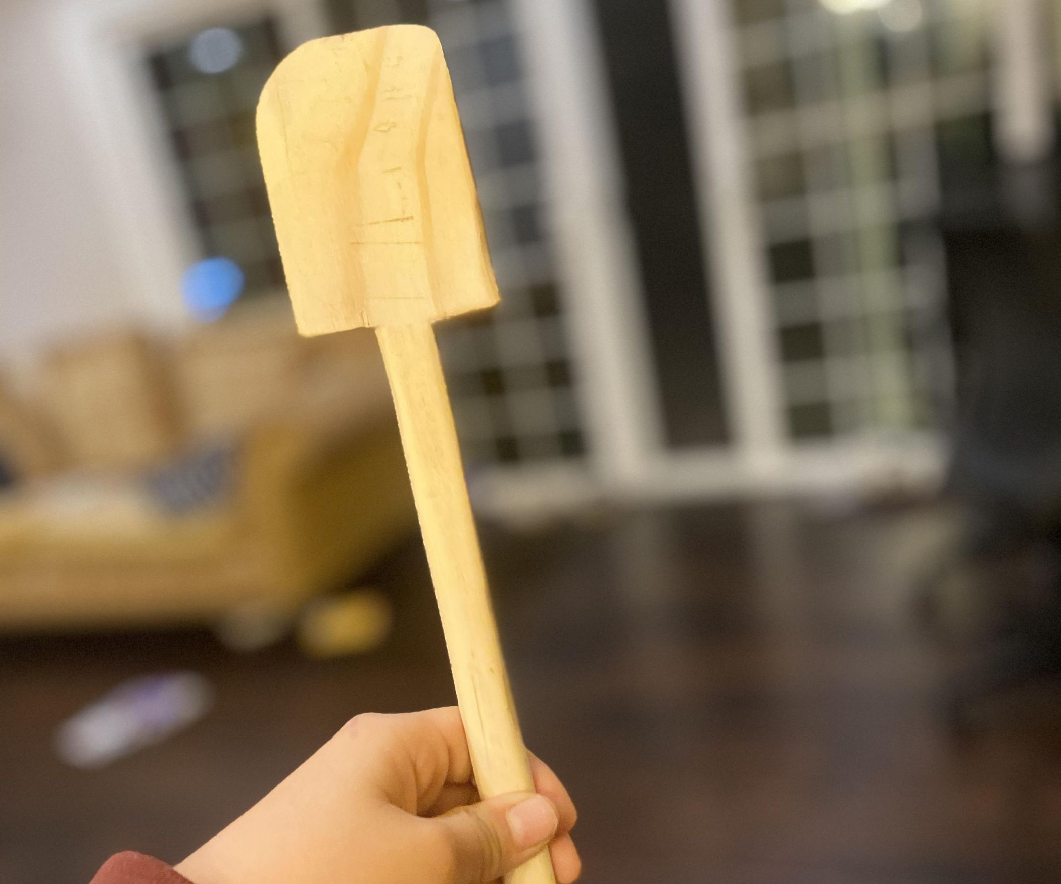 Making a Wooden Spatula Hand Tools Only 6 Steps (with Pictures