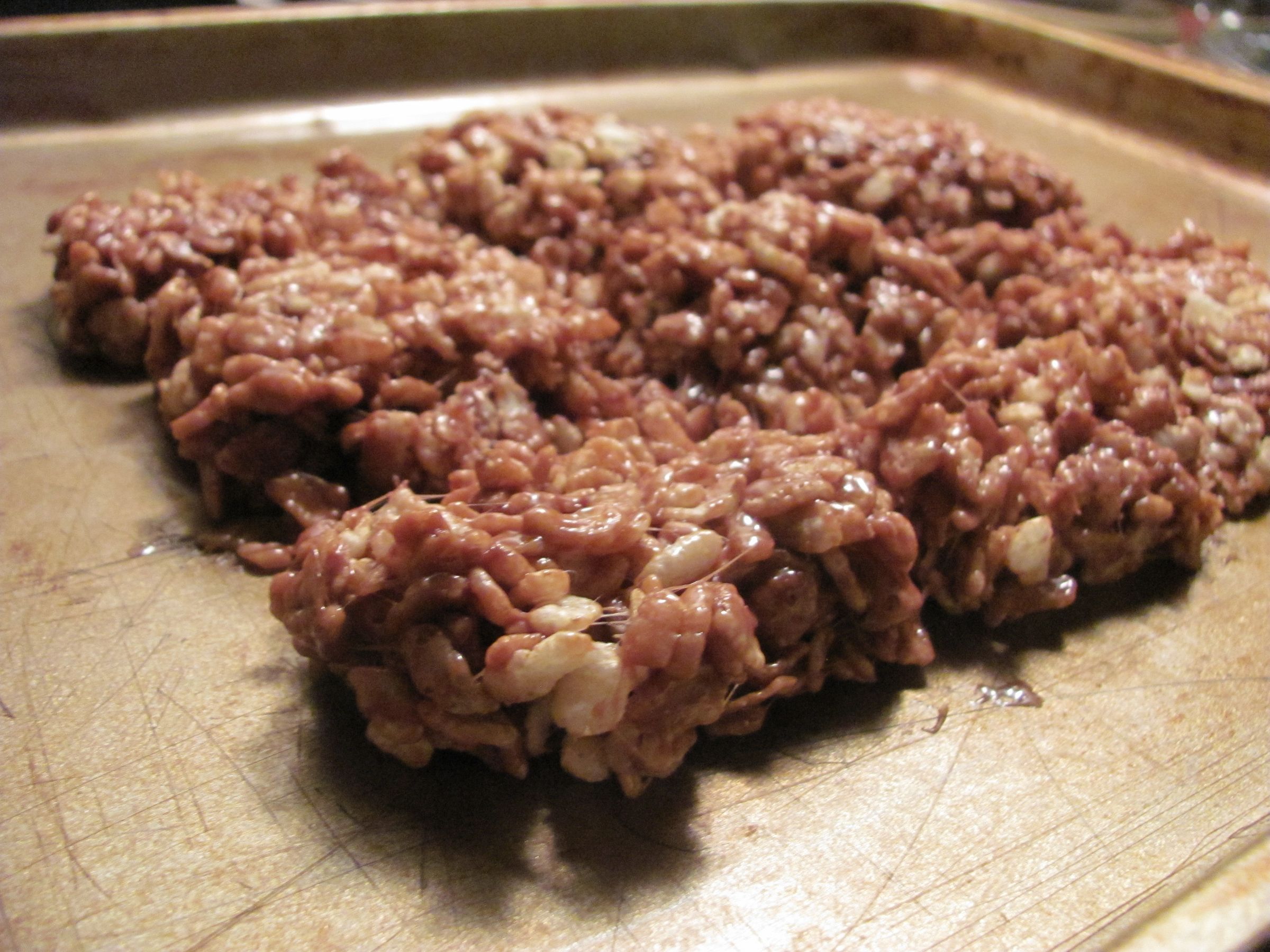 Gluten Free Nutella Rice Krispie Treats