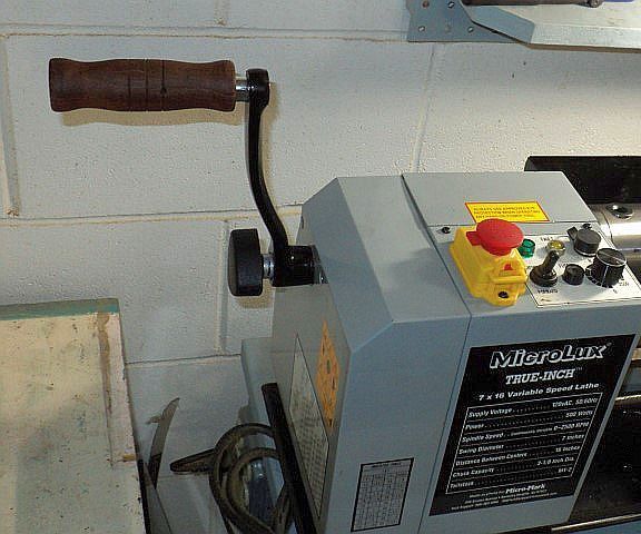 Mini-Lathe Spindle Crank