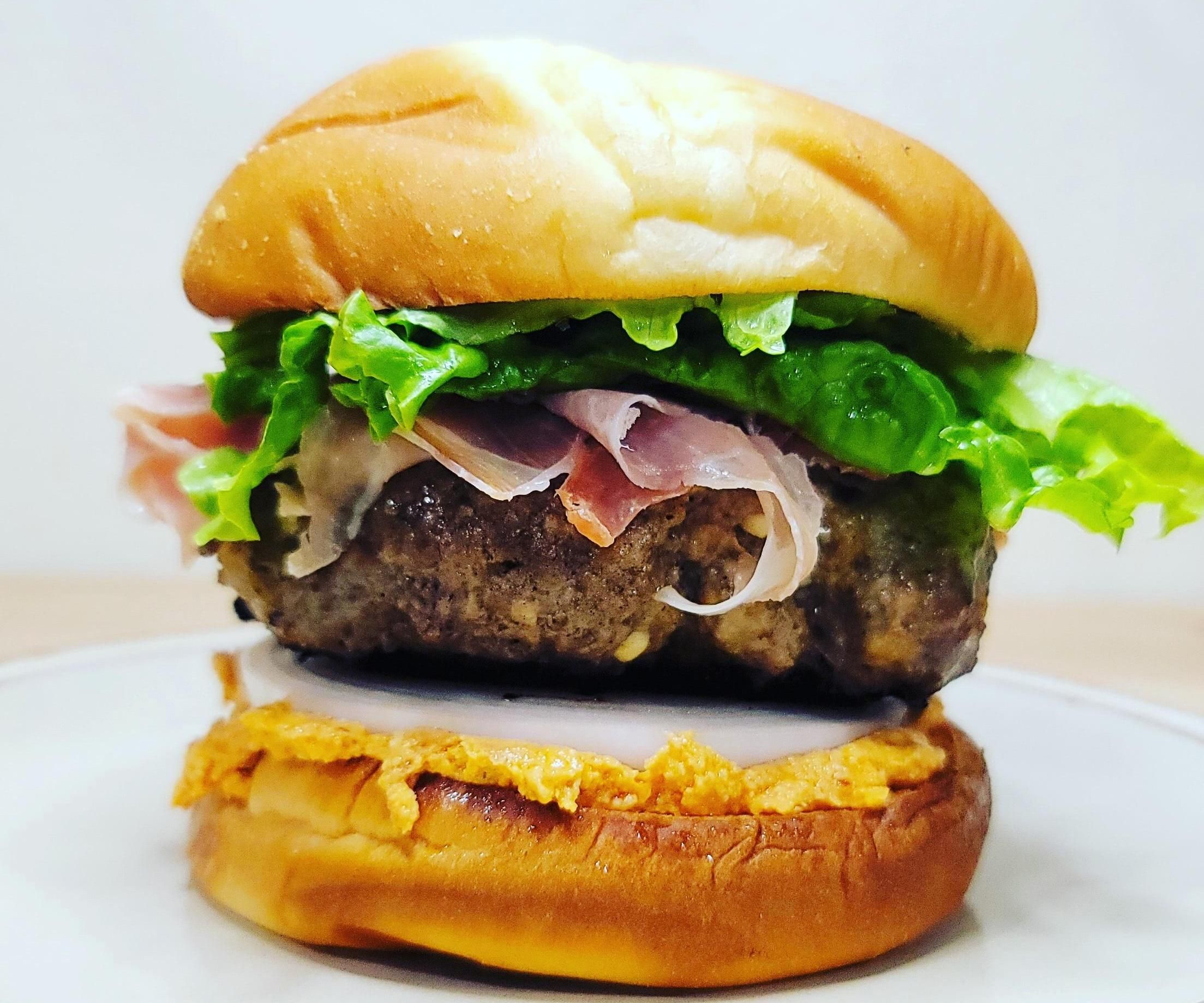 Sun-dried Tomato Feta Burger