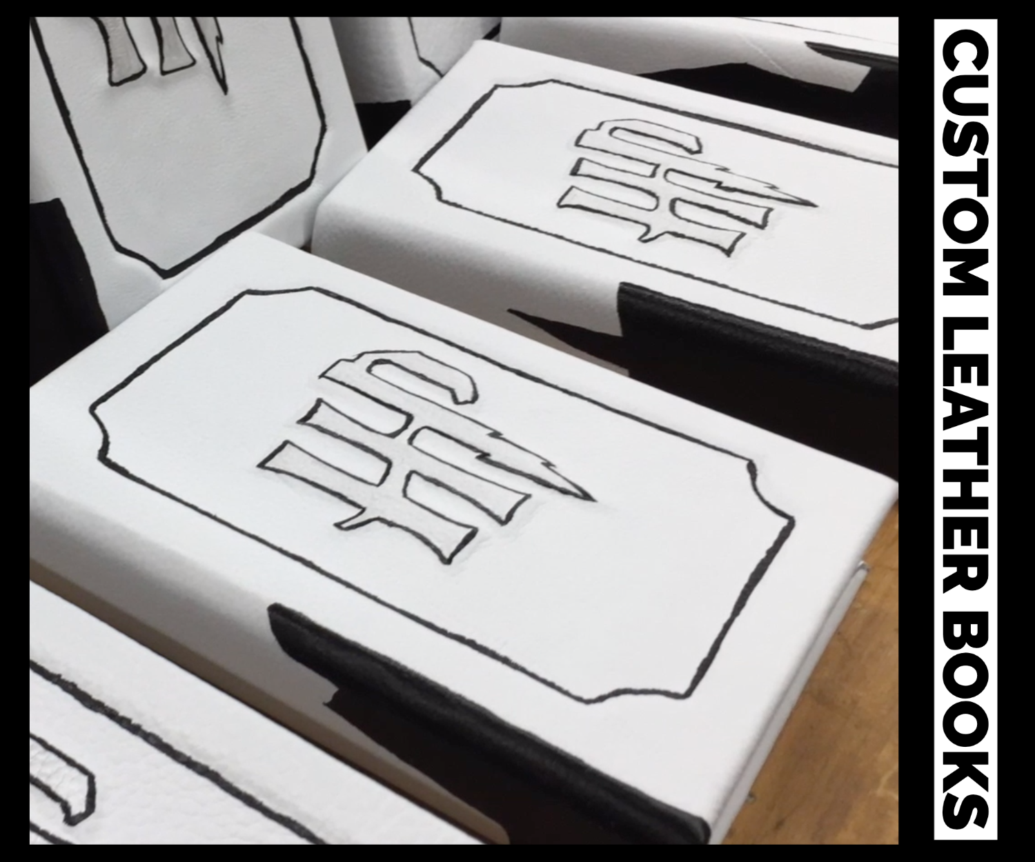 Custom Leather Harry Potter Books