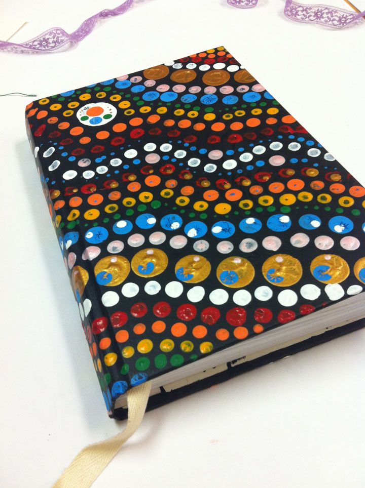 Old Book= New Sketchbook!!