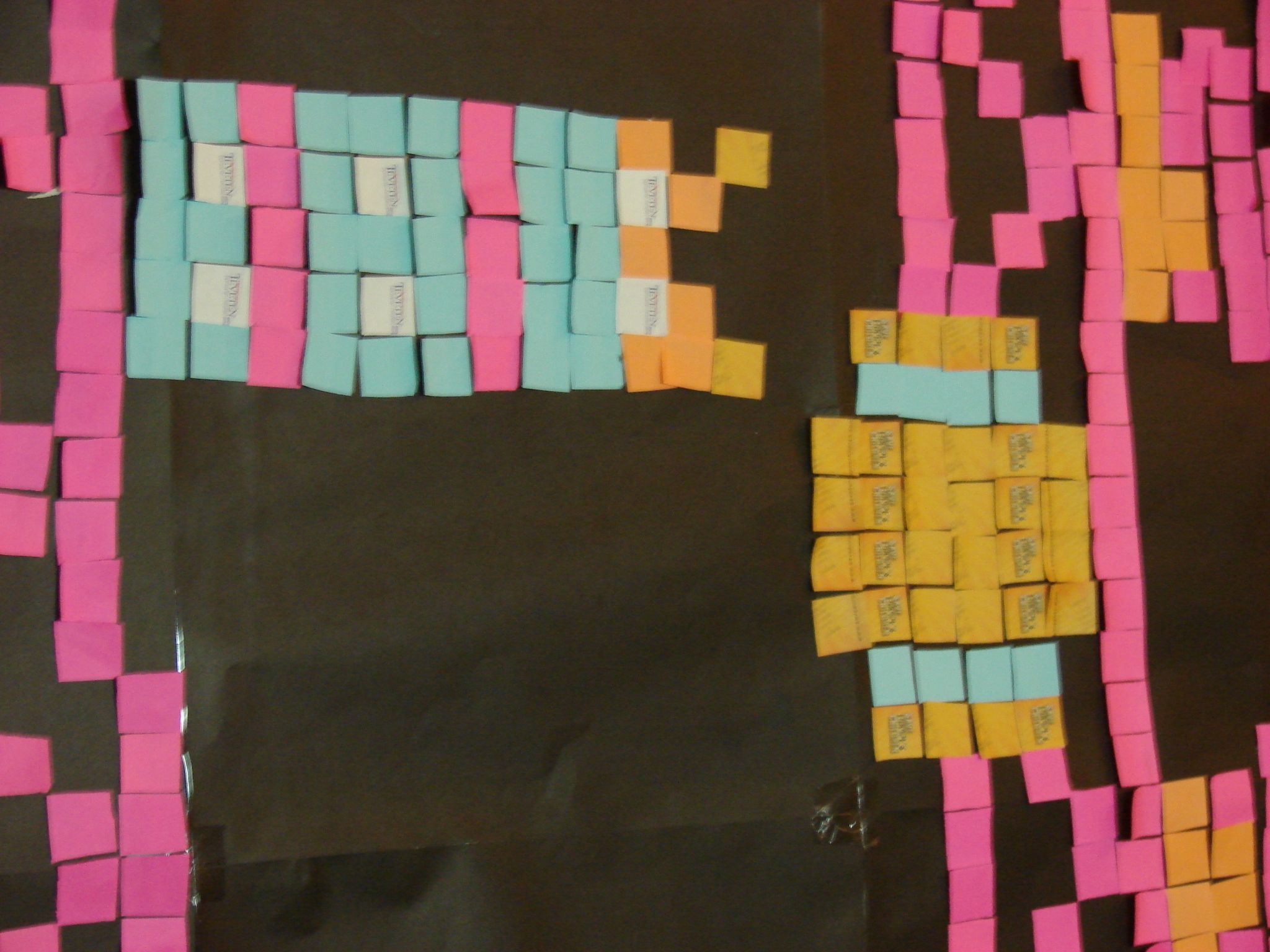 Donkey Kong Sticky Note Mosaic 3 Steps Instructables