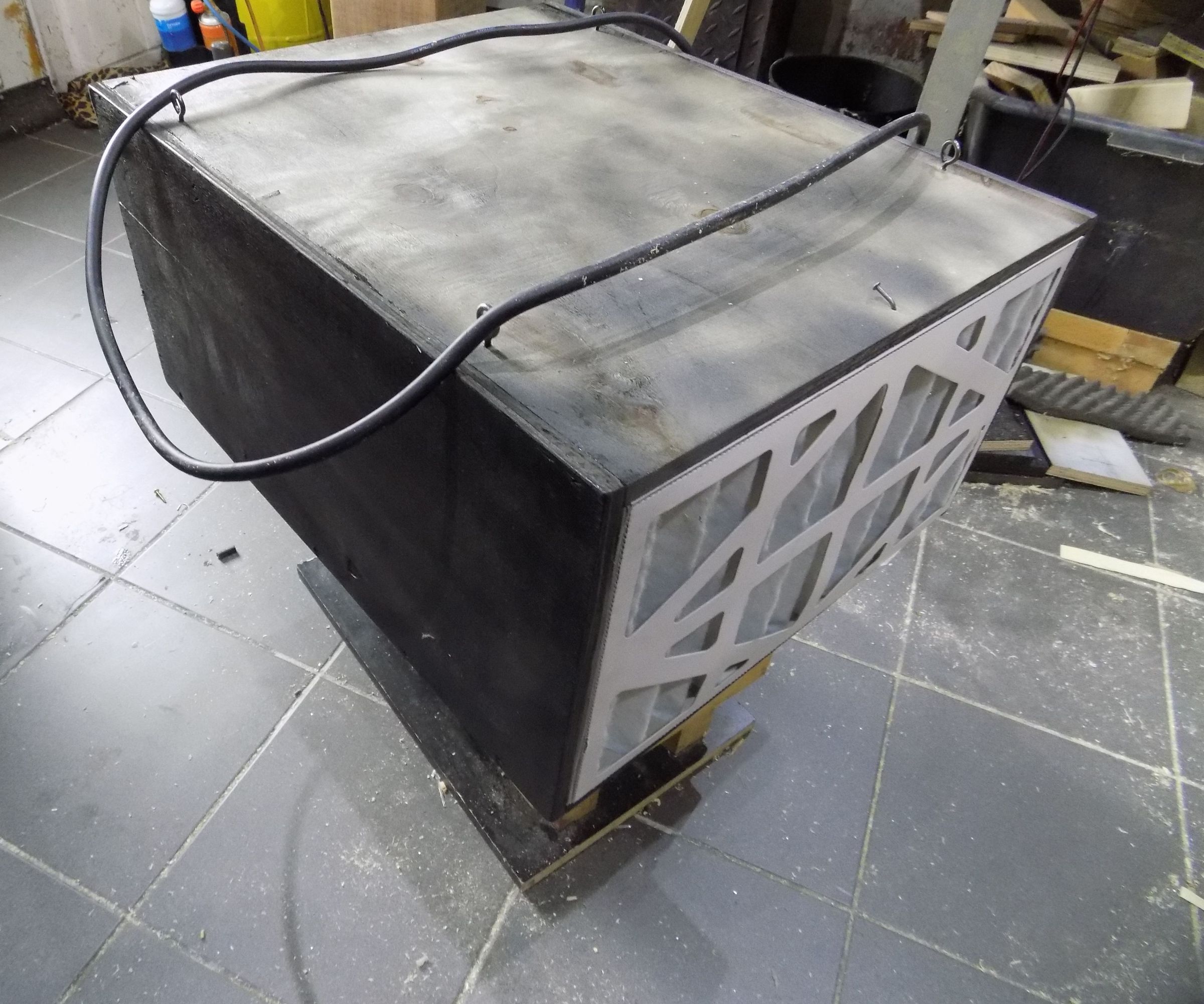 My Shop Aircleaner (reclaimed Wood and Motor)