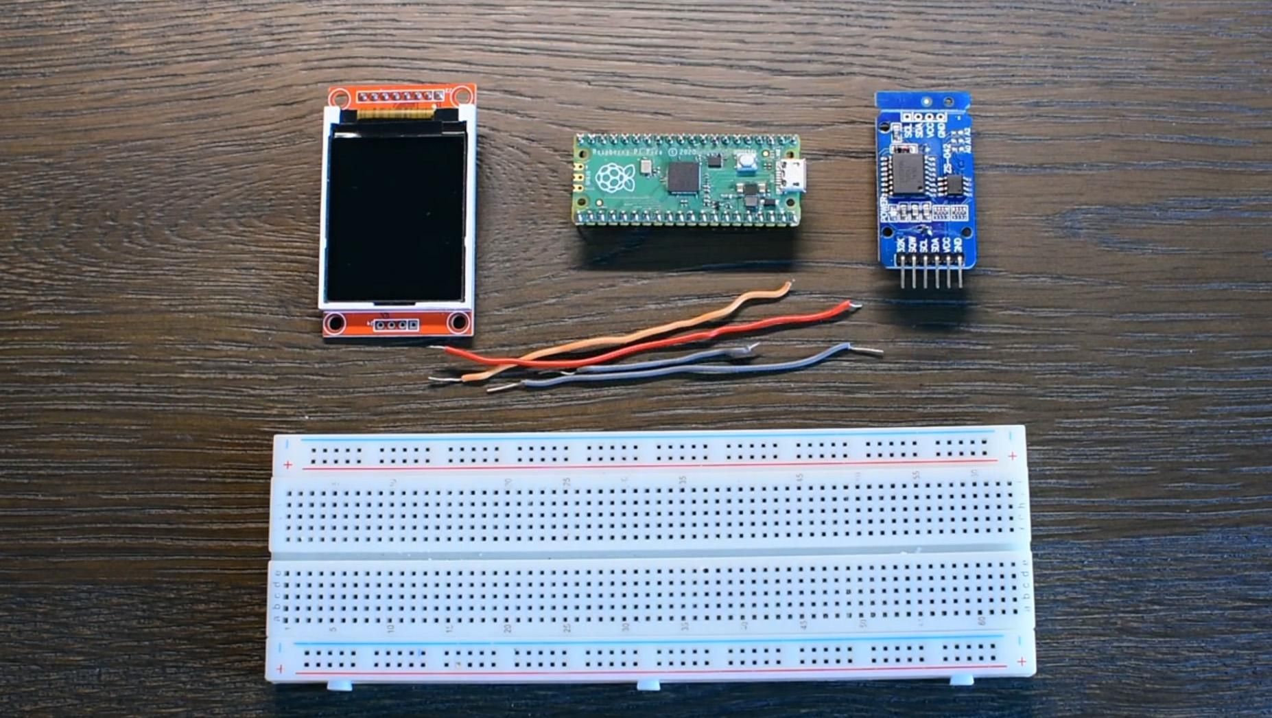 Raspberry Pi Pico Thermometer & Clock 5 Steps (with Pictures