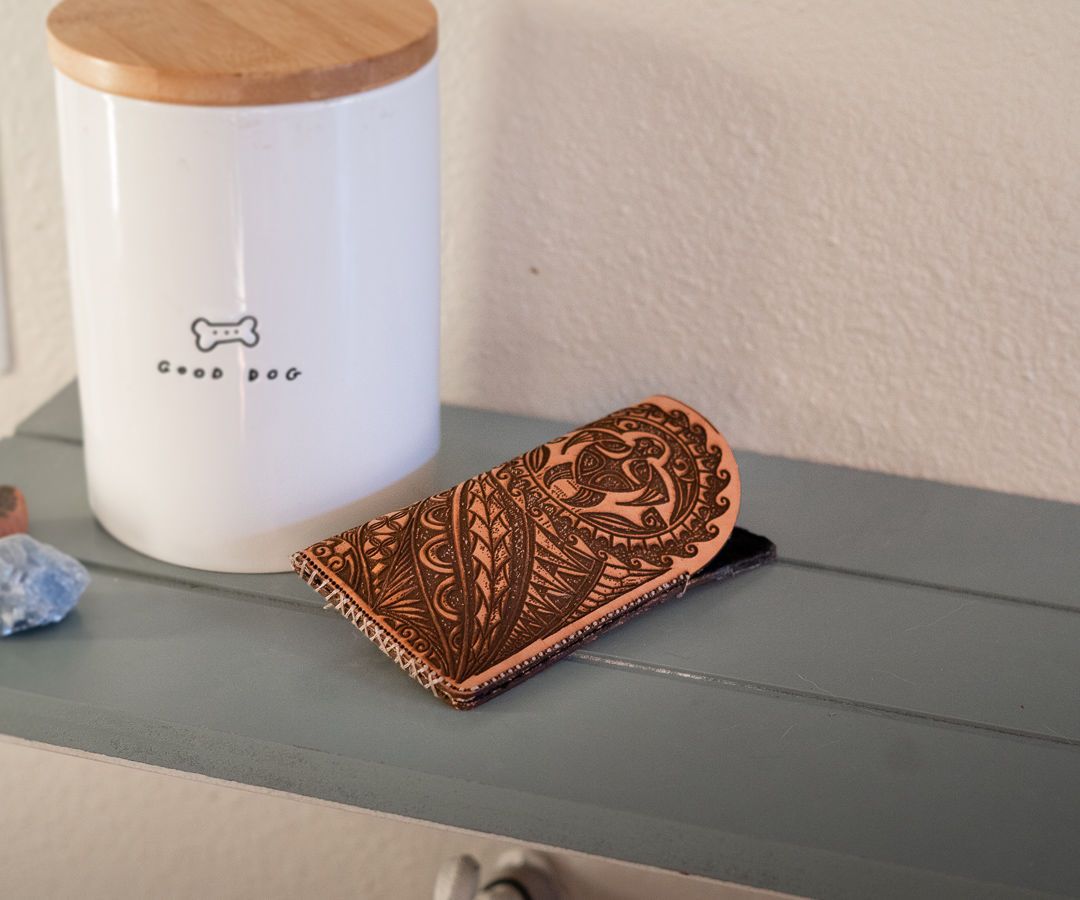 Leather Sunglasses Pouch