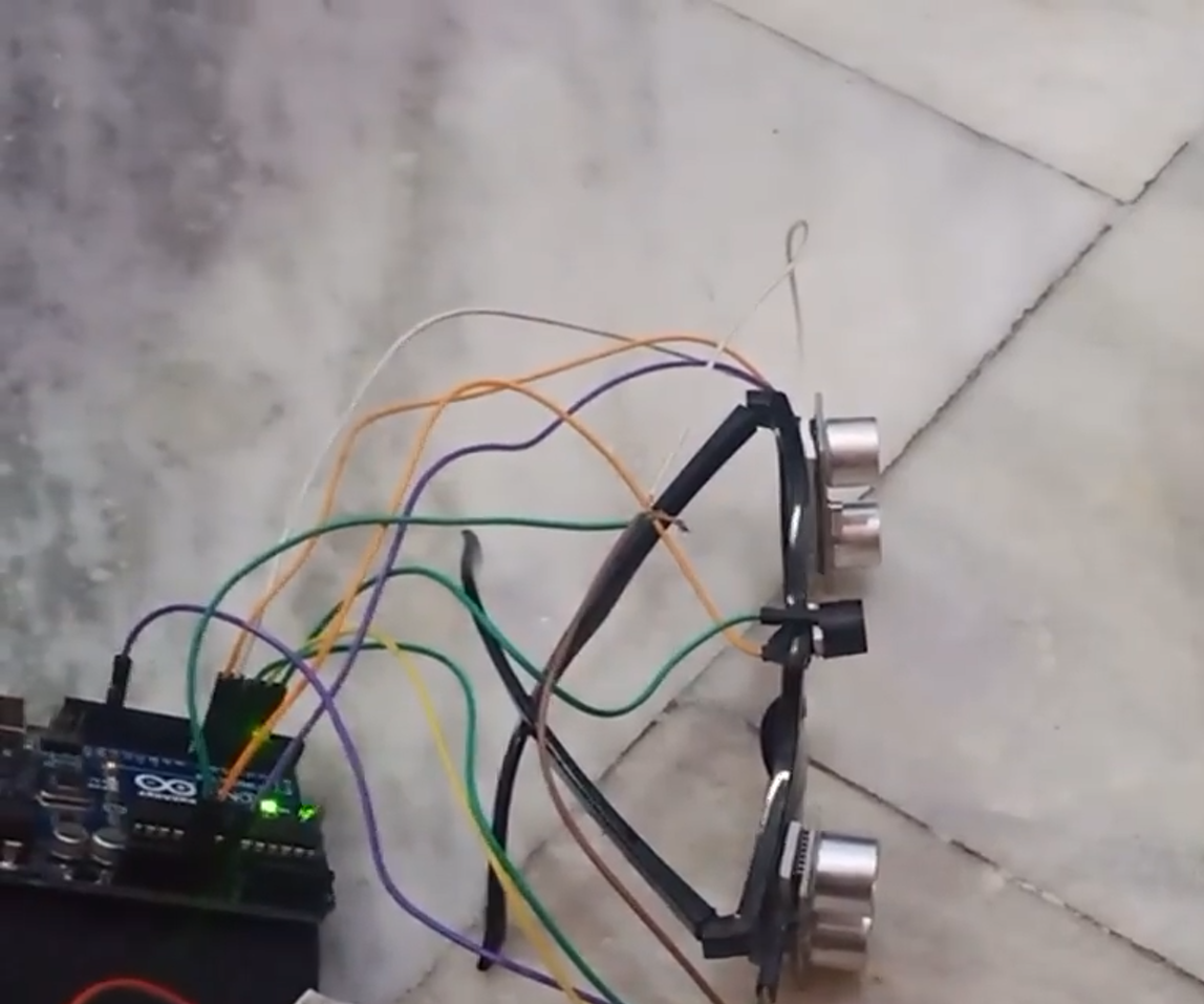 Arduino Based Glasses for Blind People