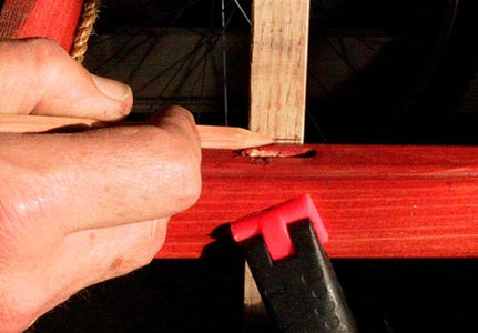 Mark the Rib for Trimming