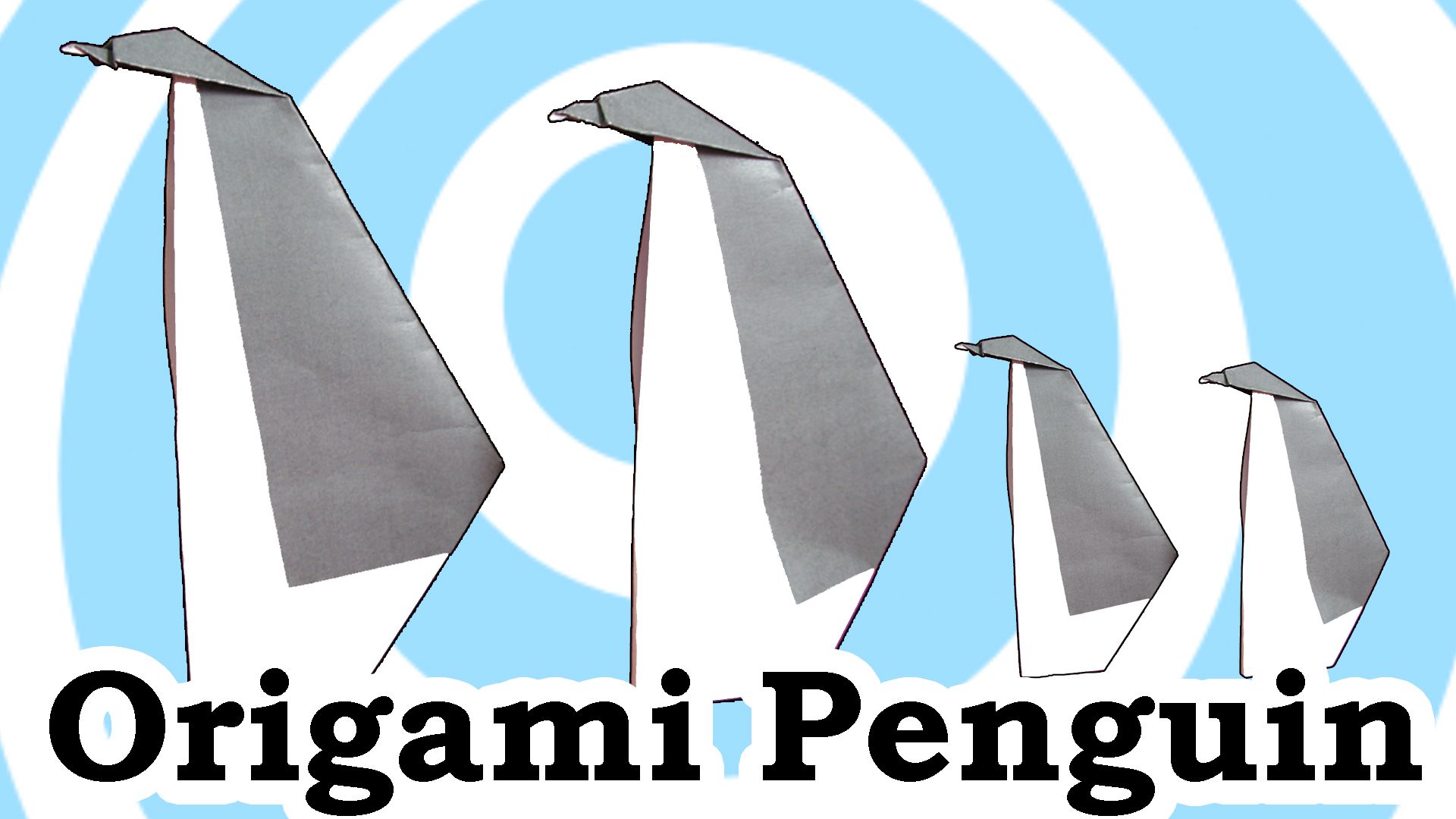 Origami Penguin Video Tutorial
