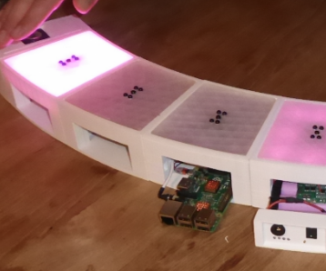 Hands-free Raspberry Pi Airdrum for People With Disabilities