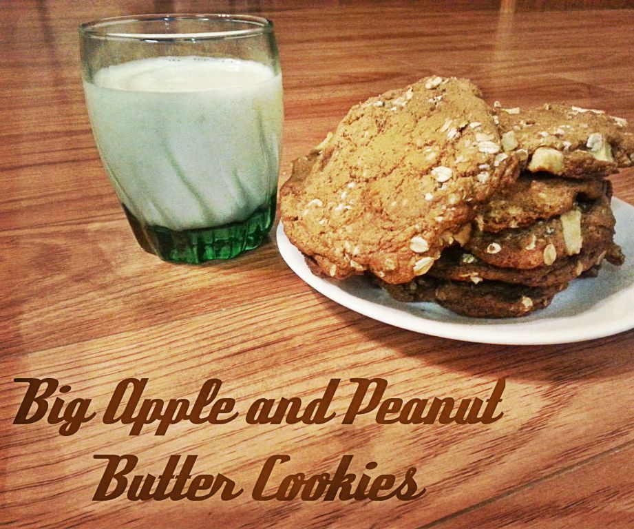 Big Apple and Peanut Butter Cookies
