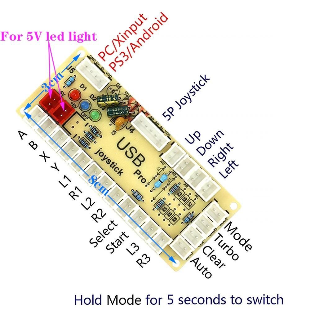 Zero Delay USB Encoder True Analog Joystick Modification. : 5 Steps ...