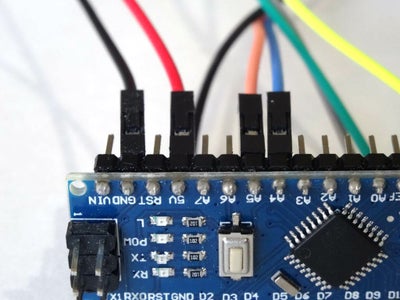 Connect the Power Wires to the Arduino Board