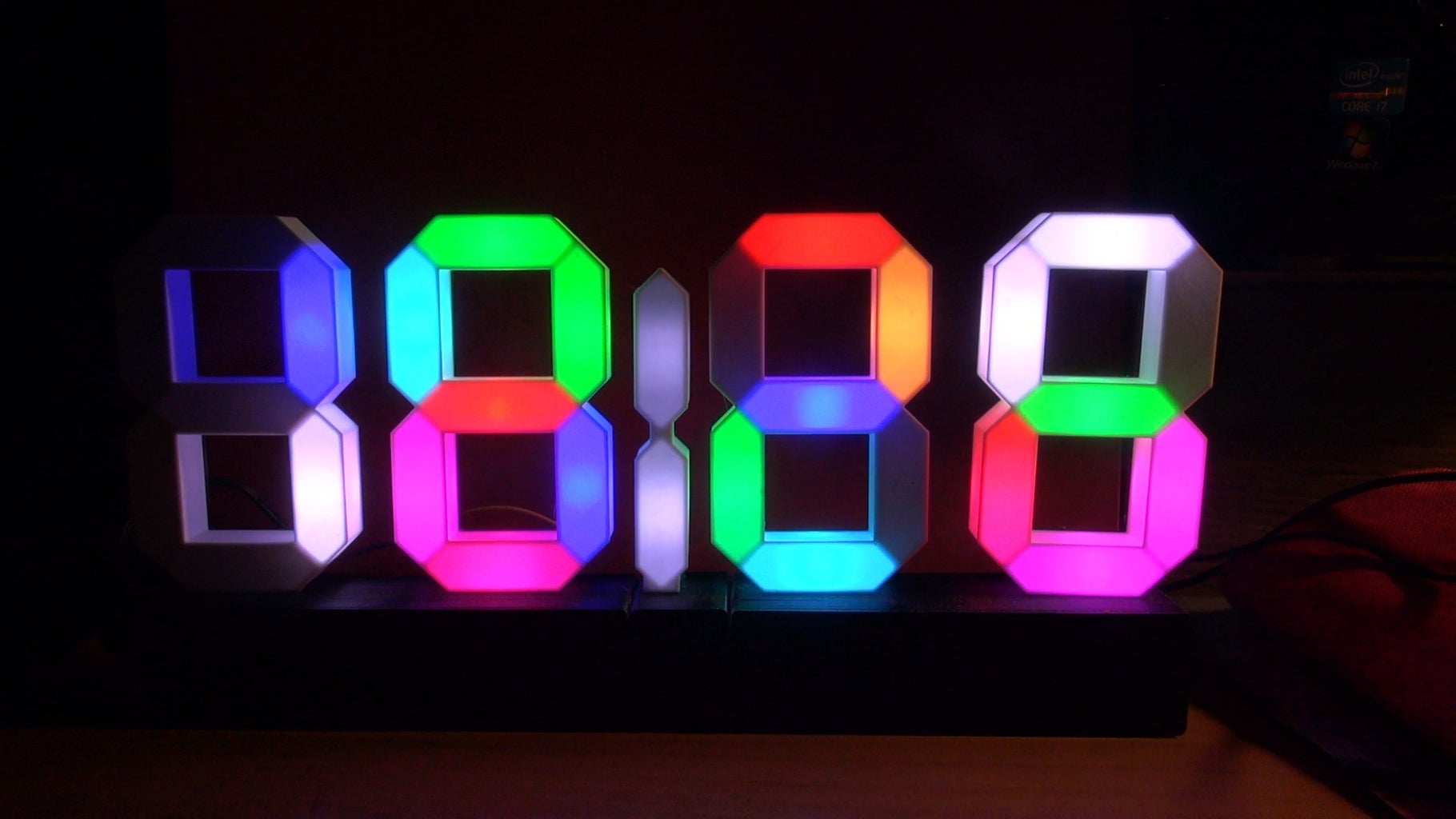 7 Segment Clock : 4 Steps (with Pictures) - Instructables