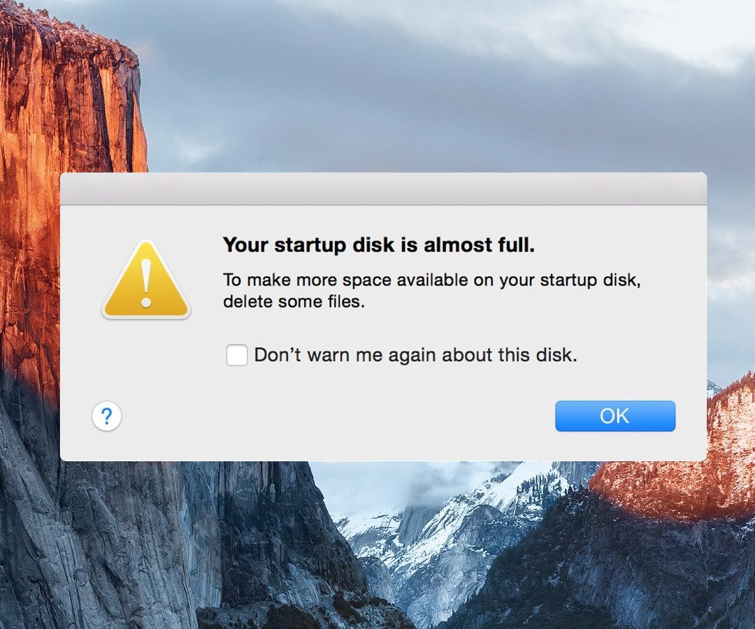 Your Startup Disk is Full MacBook Fix - How to Add storage space