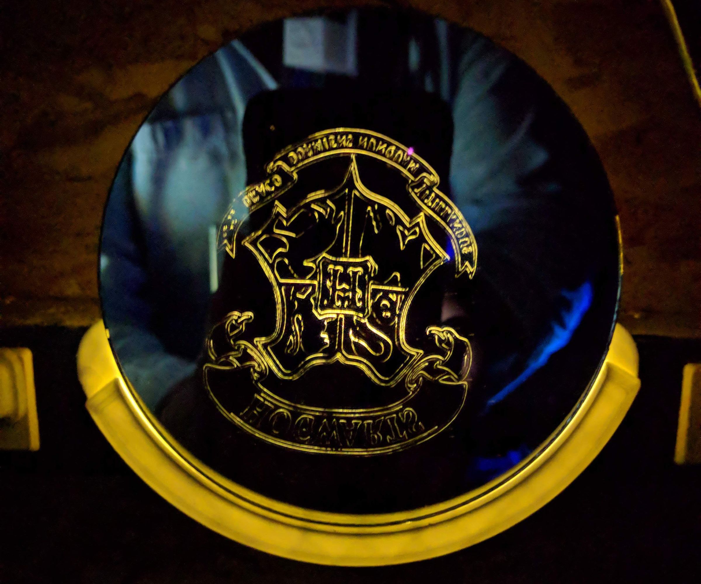 Carved Mirror Night Light