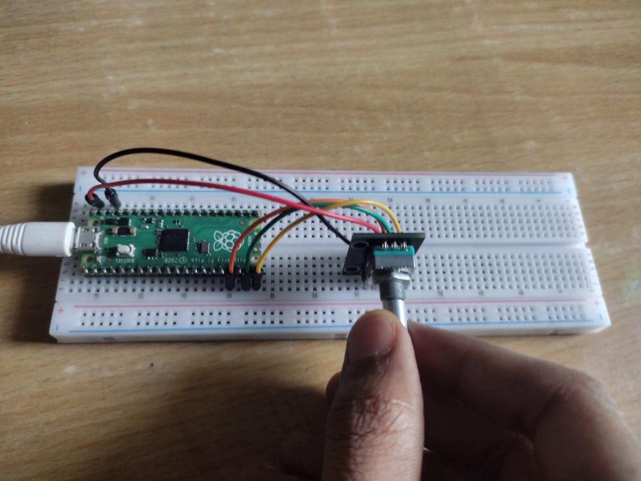 Raspberry Pi Pico and Rotary Encoder : 4 Steps - Instructables