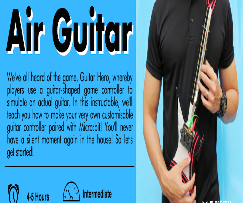 Micro:bit Air Guitar (DMP)