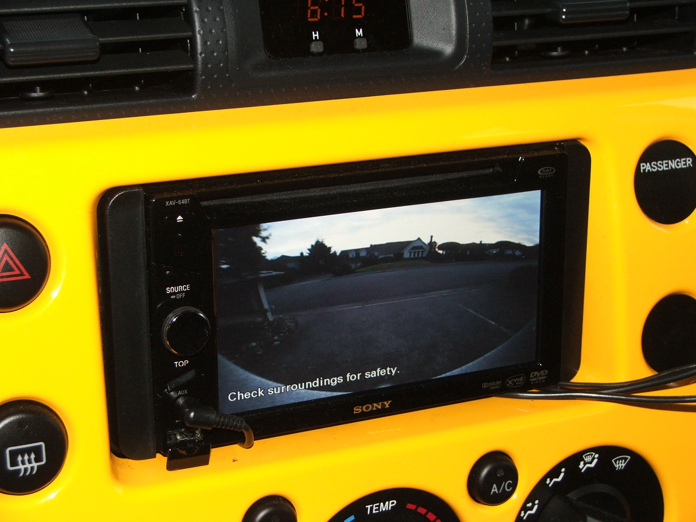 FJ Cruiser Backup Camera Bezel From Old Spare Tire Center Cap 6 Steps Instructables