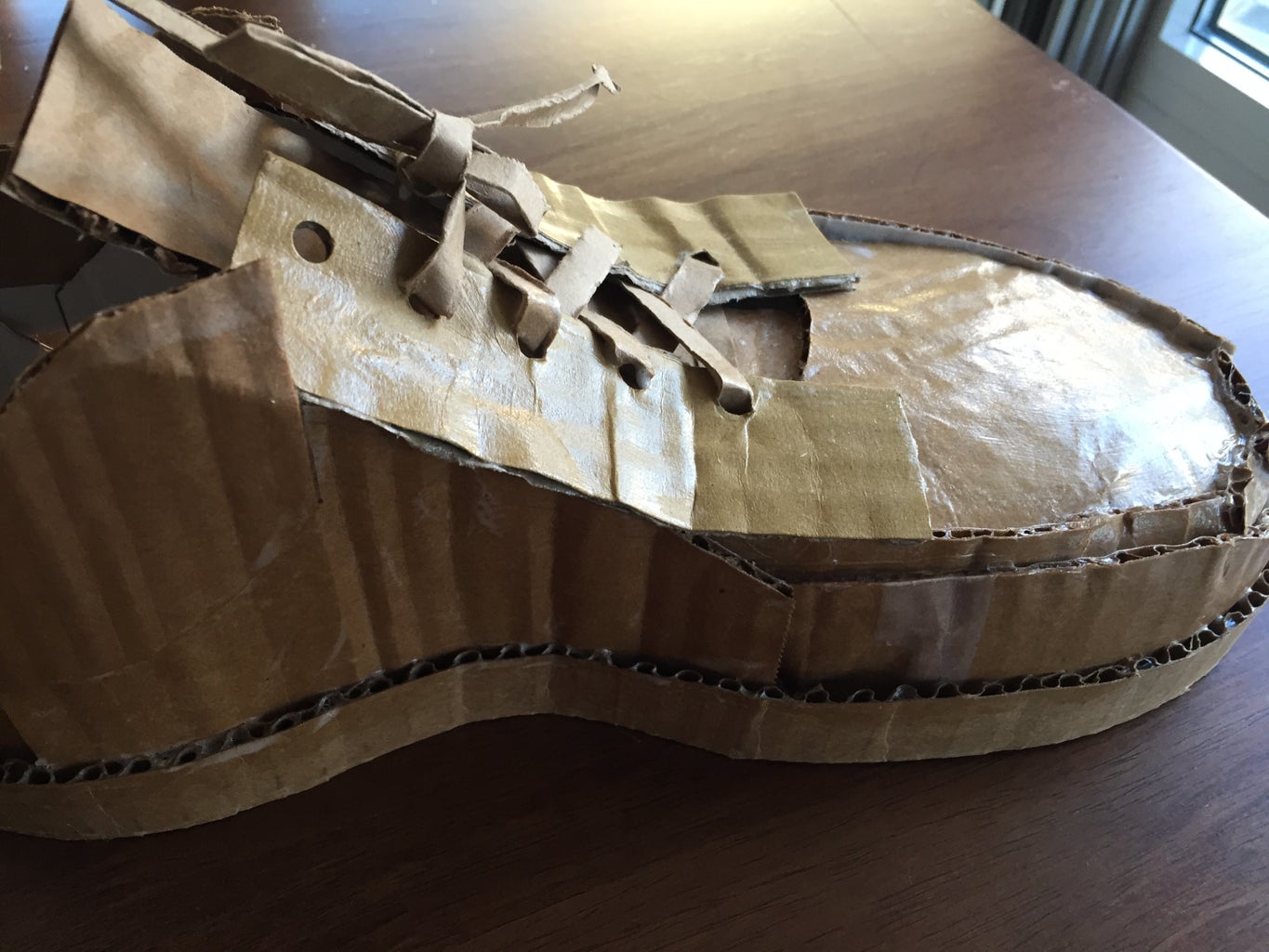 Transform Recycled Cardboard Into Shoes : 26 Steps (with Pictures