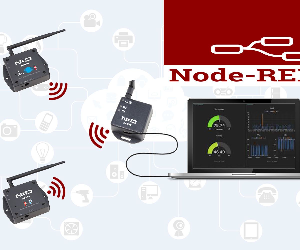 Displaying Wireless Sensor Data in Node-RED Dashboard!!!